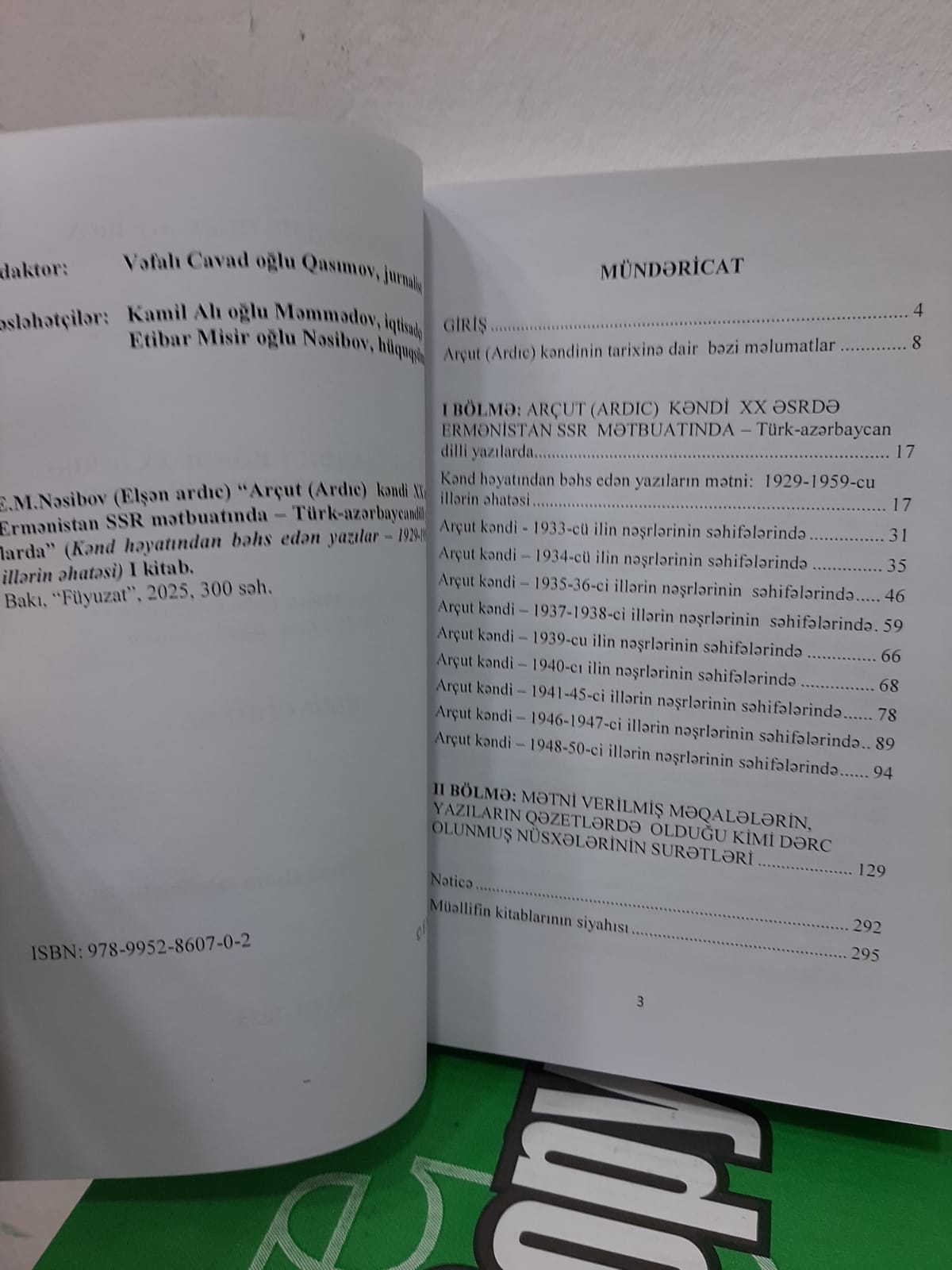 Elşən Nəsibovun yeni kitabı çap olundu (FOTO)