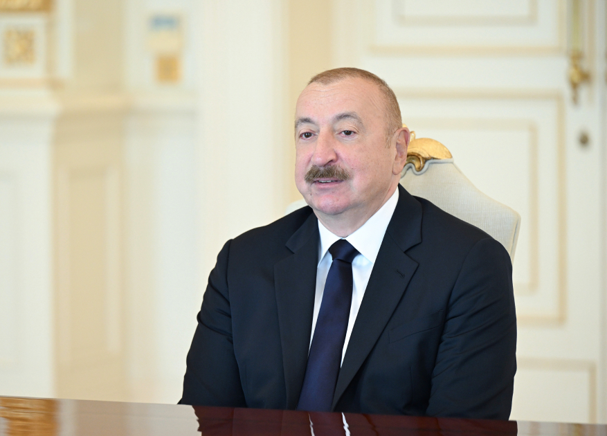 Prezident ABŞ-ın İsa Məsihin Sonuncu Gün Müqəddəsləri Kilsəsinin nümayəndə heyətini qəbul etdi (FOTO)