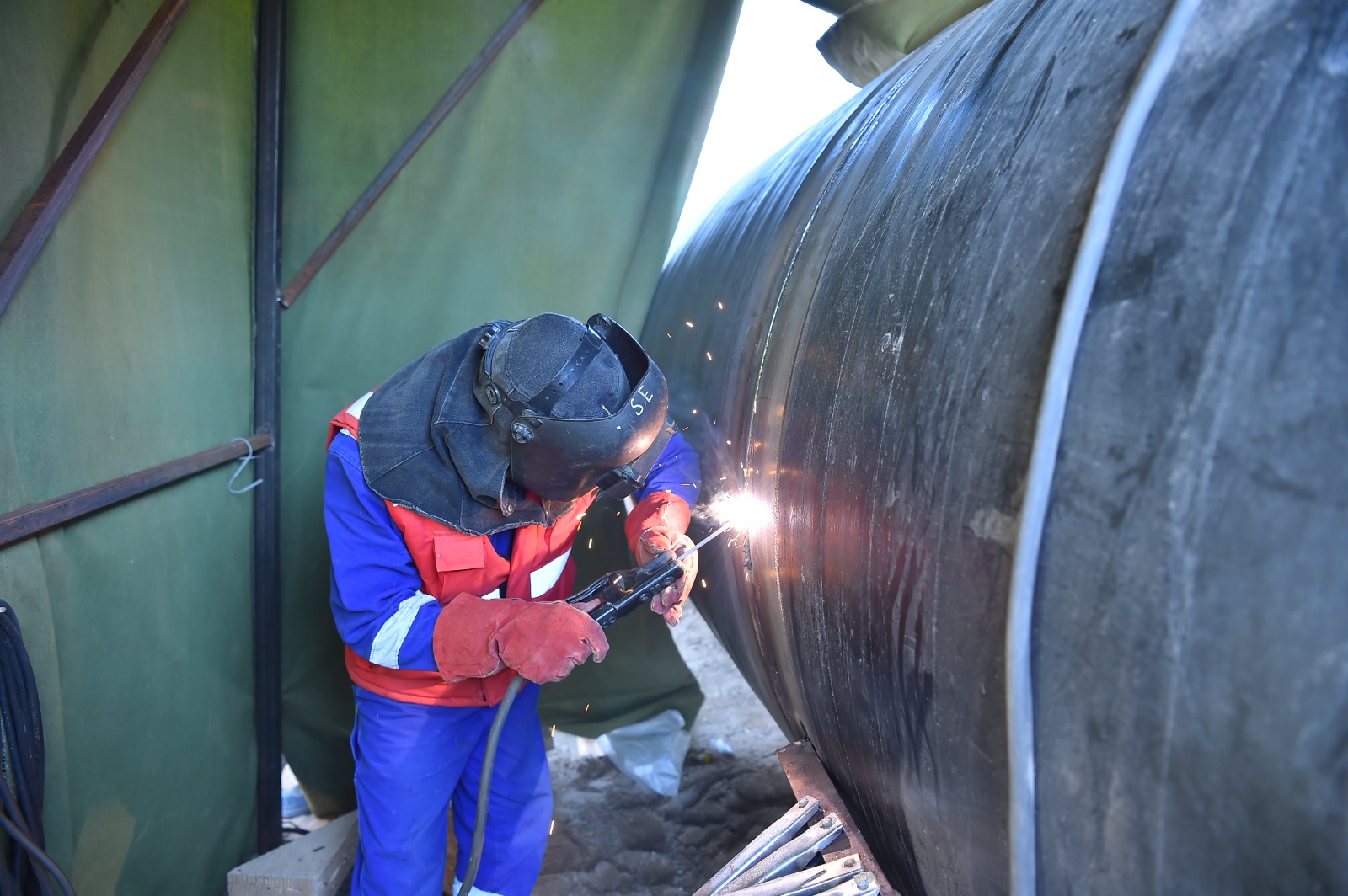 Zığ-Hövsan kanalizasiya kollektoru tikilir (FOTO/VİDEO)