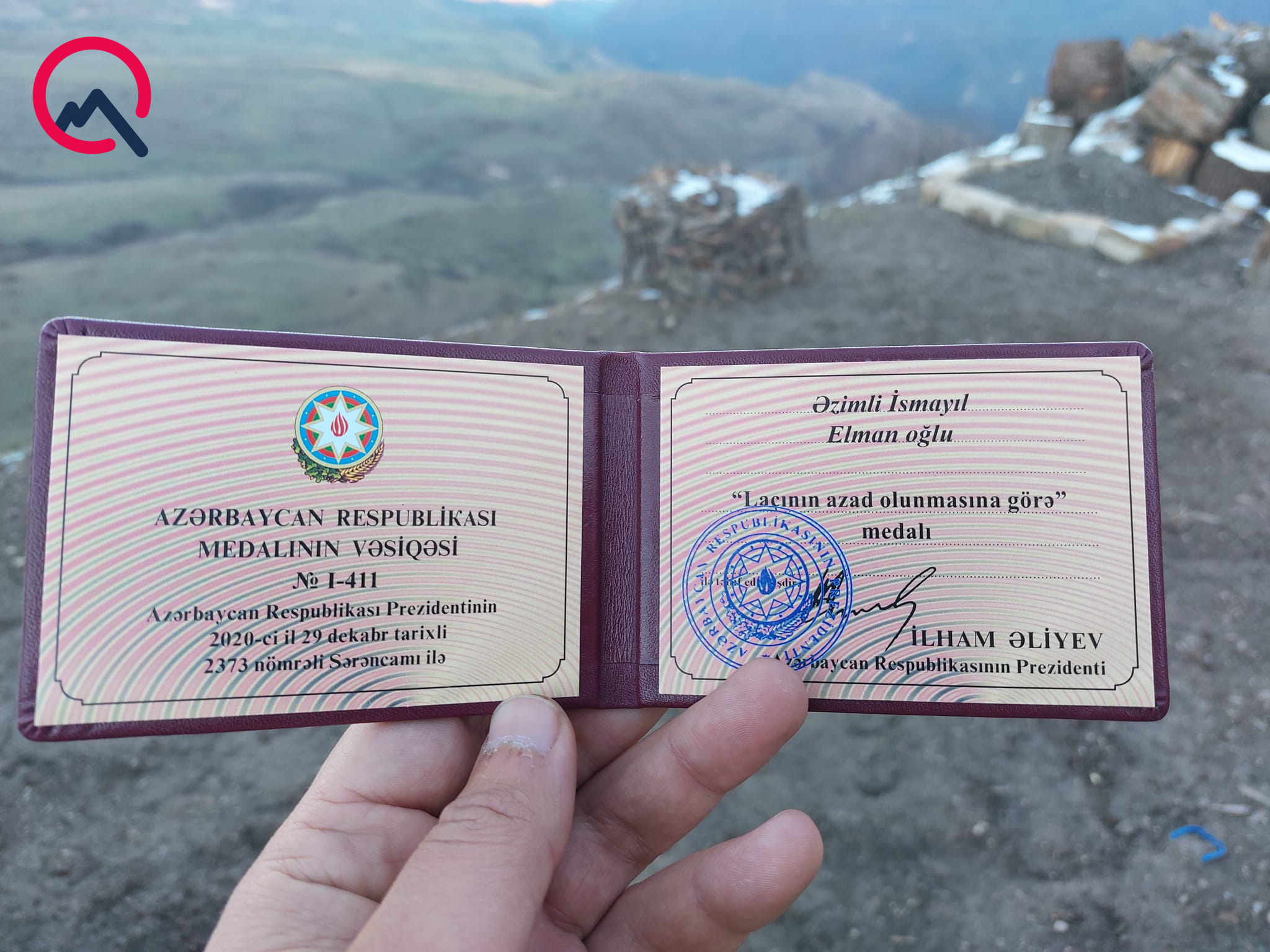 Şəhidin hərbçi oğlu vəfat etdi (FOTO)