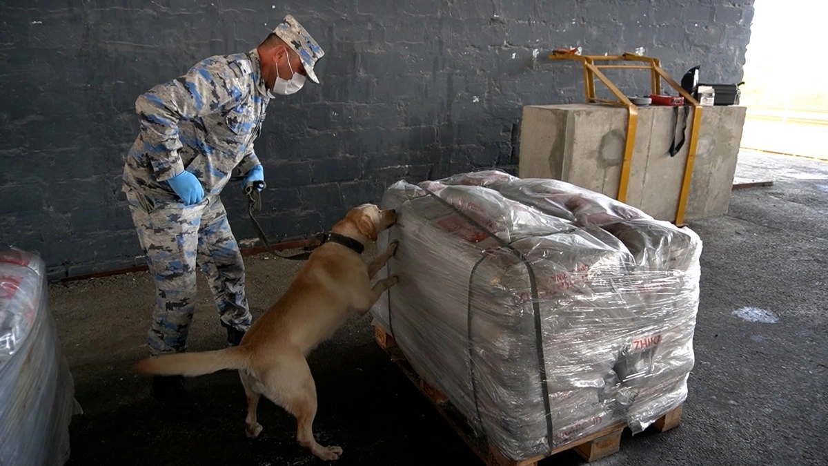 Gömrükdə dəyəri 90 milyon dollardan çox heroin aşkarlandı