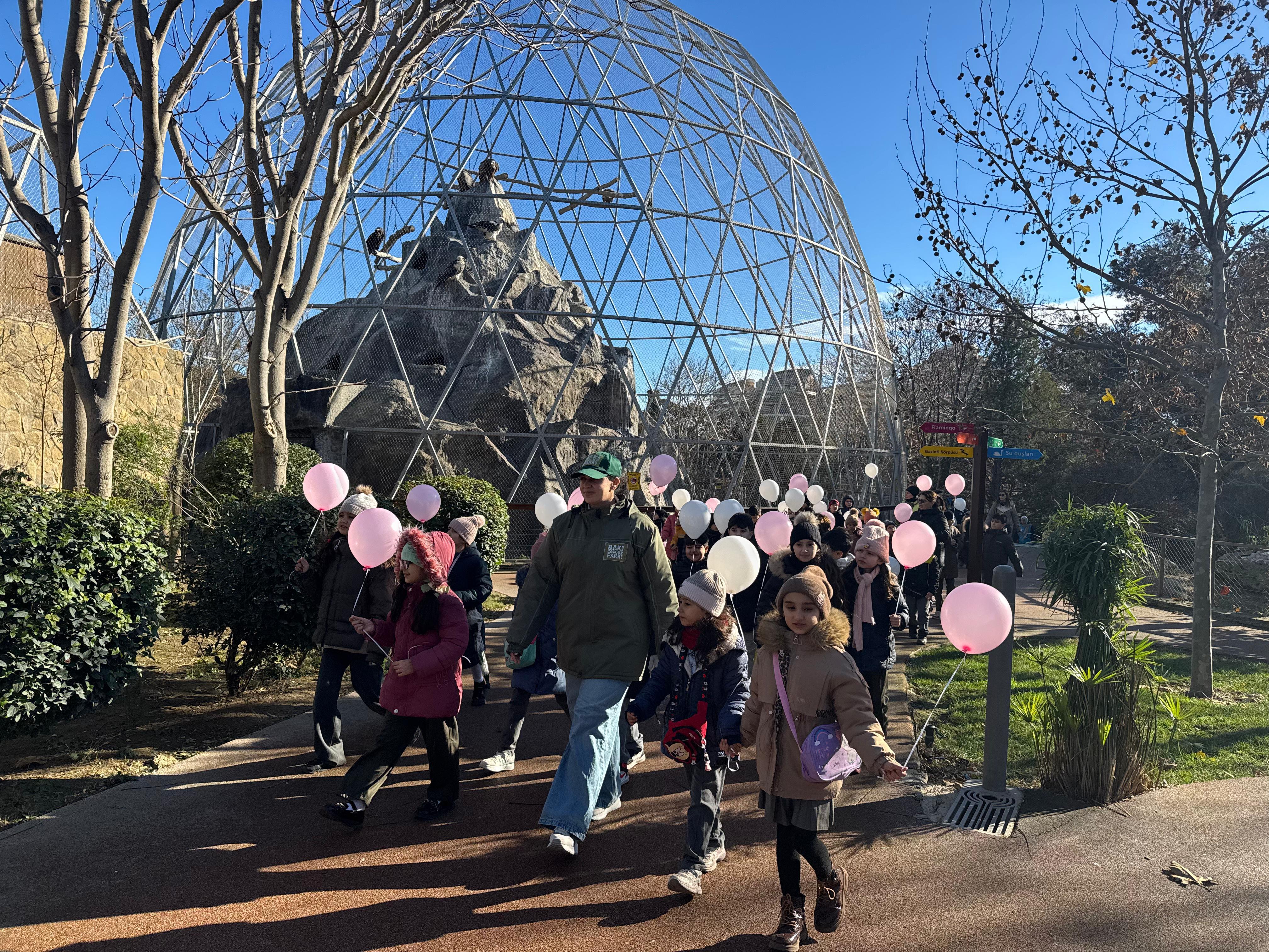Leyla Əliyevanın təşəbbüsü ilə Bakı Zooloji Parkında uşaqlar üçün bayram tədbiri təşkil olunub