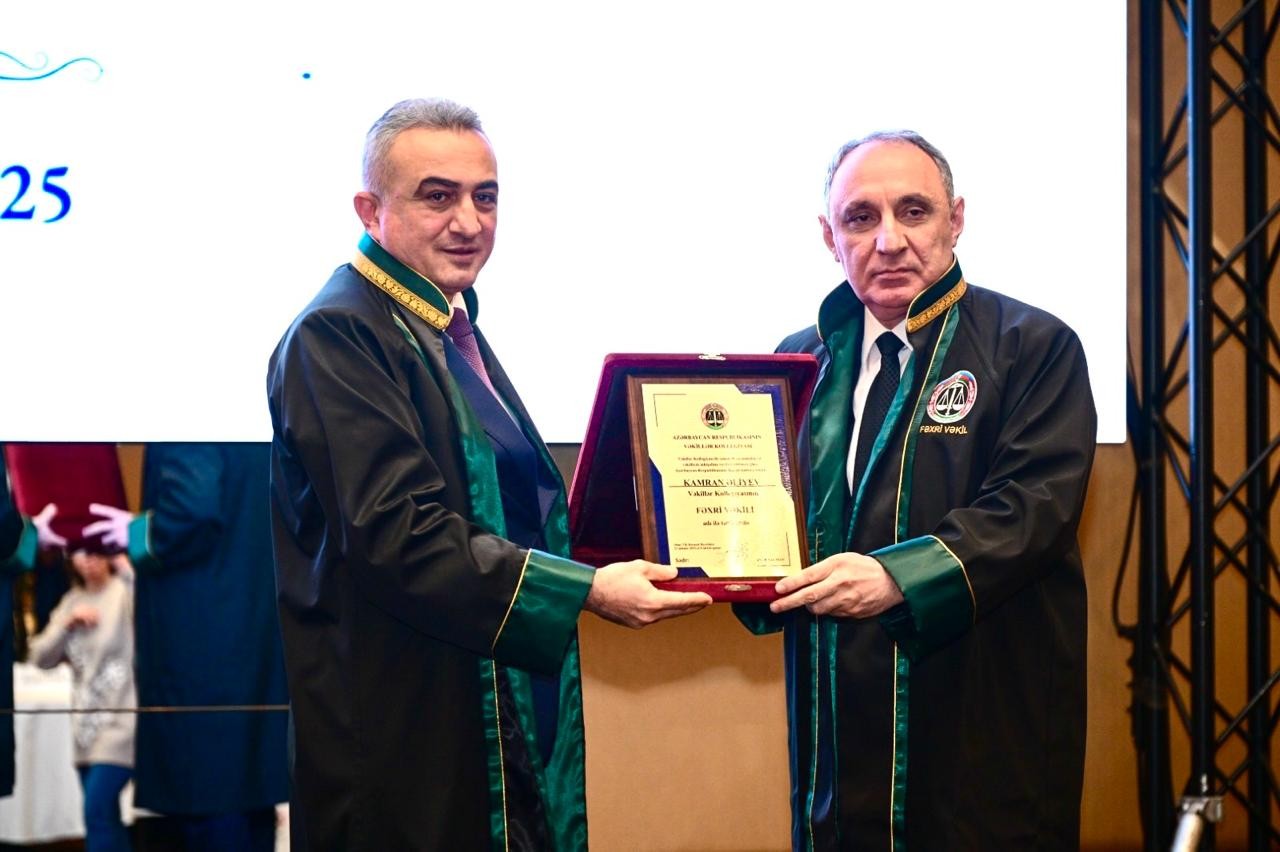 Vəkil Günü münasibətilə Vəkillər Kollegiyasının təntənəli mərasimi keçirilib