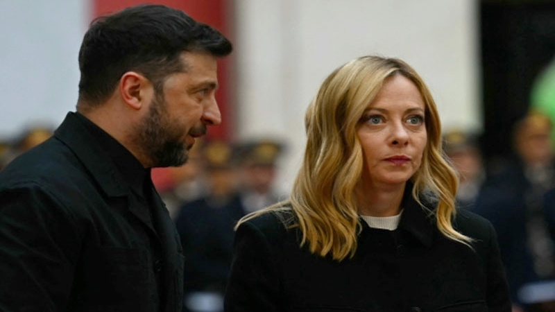 Meloni Zelenskiyə 1,5 saat təzyiq edib, onu Rusiyaya güzəştlərə razı salmağa çalışıb - KİV