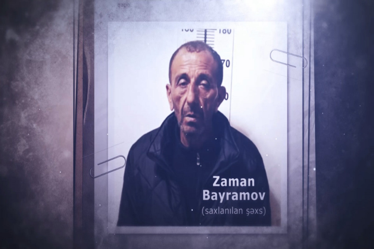 Bakıda quldurluq edib Tərtərdə gizlənən şəxs saxlanıldı (VİDEO)