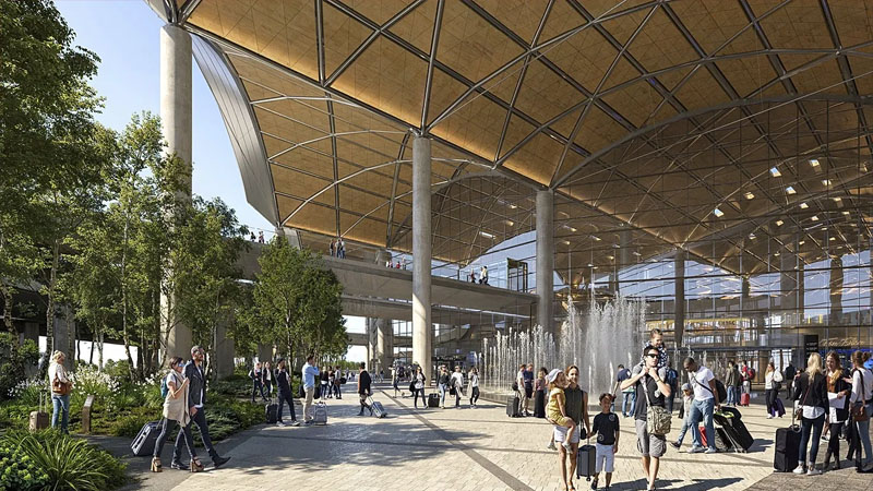 Polşada 30 milyard dollarlıq mega-aeroport tikilir: İstanbul hava limanına rəqib gəlir (FOTO)