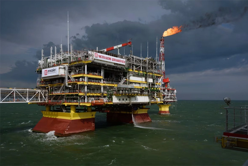 Ukrayna üçüncü dəfə Xəzərdəki Rusiya enerji infrastrukturuna hücum etdi