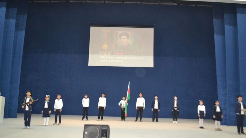 Mingəçevirdə “Milli Qəhrəman Natiq Qasımovun İgidlik Salnaməsi” mövzusunda geniş tərbiyəvi-maarifləndirici tədbir keçirildi