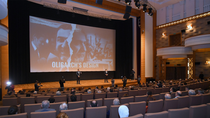 Nizami Kino Mərkəzində “The Oligarch’s Design” sənədli filminin nümayişi oldu (FOTO)