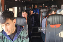 Ağdərənin Vəngli kəndinə növbəti köç karvanı yola salındı (FOTO)