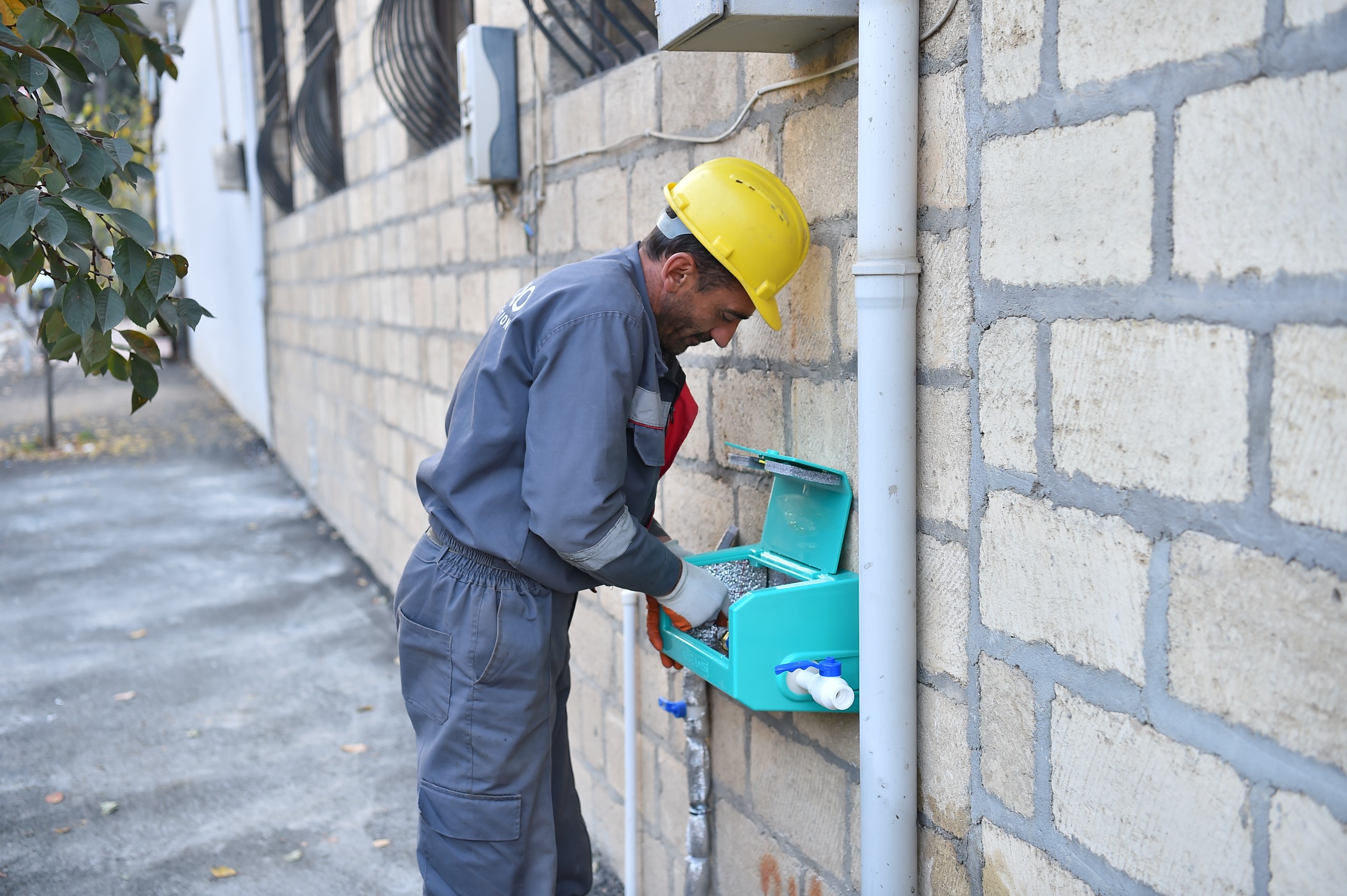 Gəncədə 428 kilometr içməli, 380 kilometr tullantı su xətti çəkilib (FOTO/VİDEO)