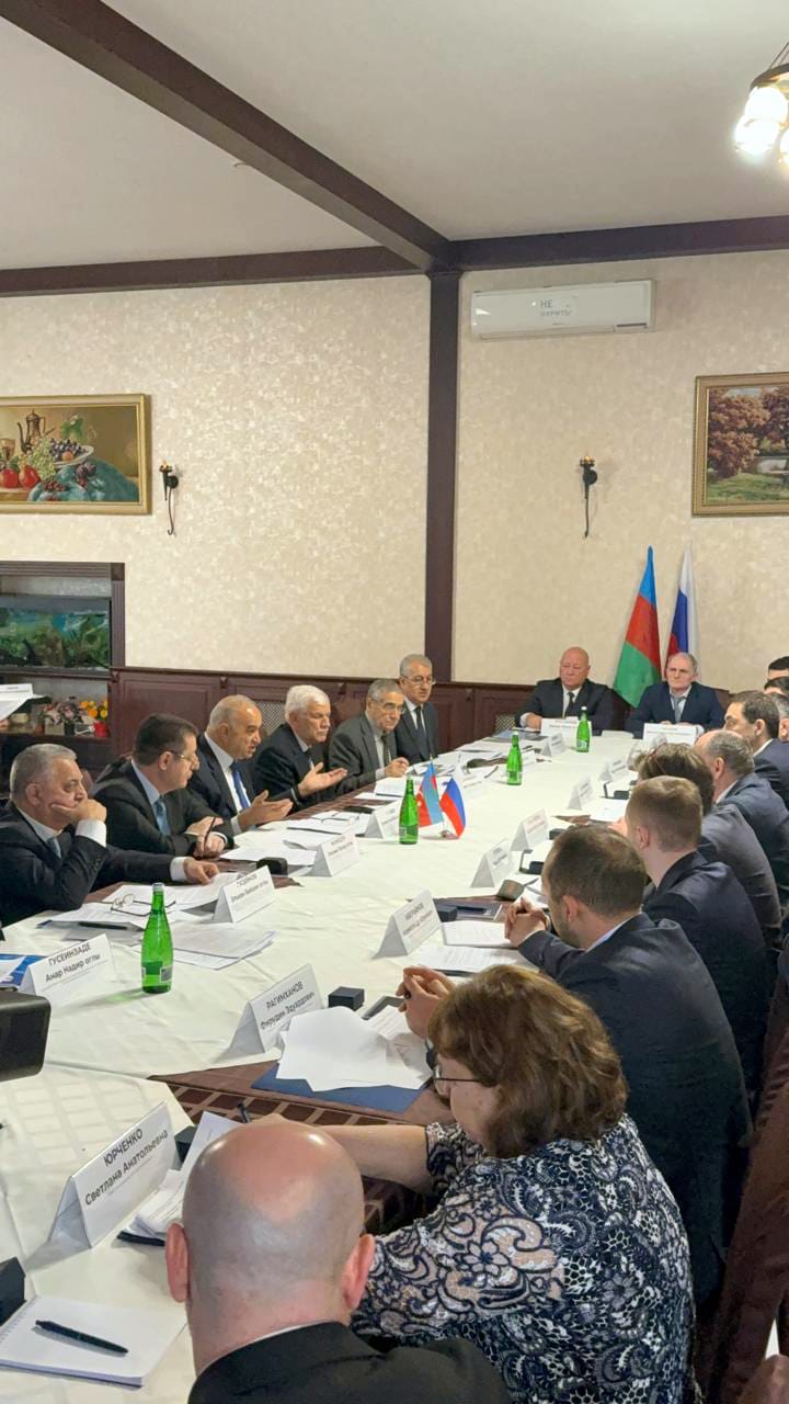 Samur çayının su ehtiyatlarının bölünməsini müzakirə edildi, protokol imzalandı (FOTO)