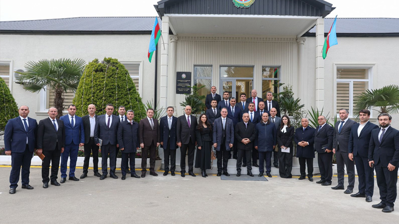 Zaur Mikayılov Lənkəran-Astara regional bölməsinin yeni inzibati binası ilə tanış oldu (FOTO)