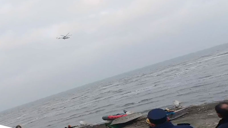 İtkin balıqçıların axtarışlarına helikopter cəlb olundu