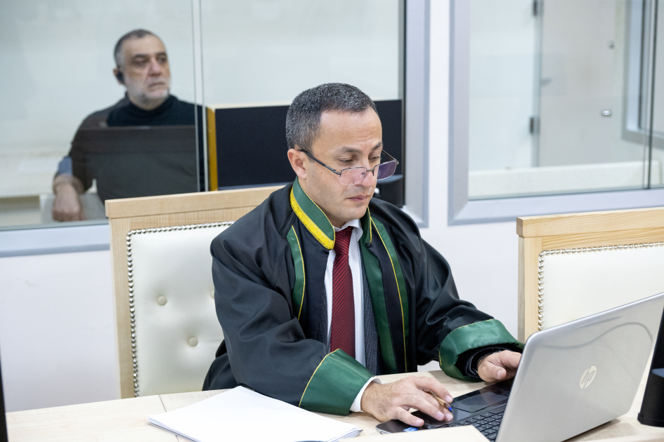 Ruben Vardanyanın məhkəməsi sənədlərin elan olunması ilə davam etdirildi (FOTO)