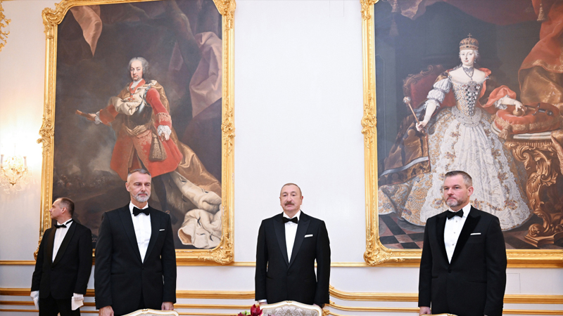 İlham Əliyevin Slovakiya Milli Şurasının sədri ilə təkbətək və geniş tərkibdə görüşləri oldu (YENİLƏNİB)