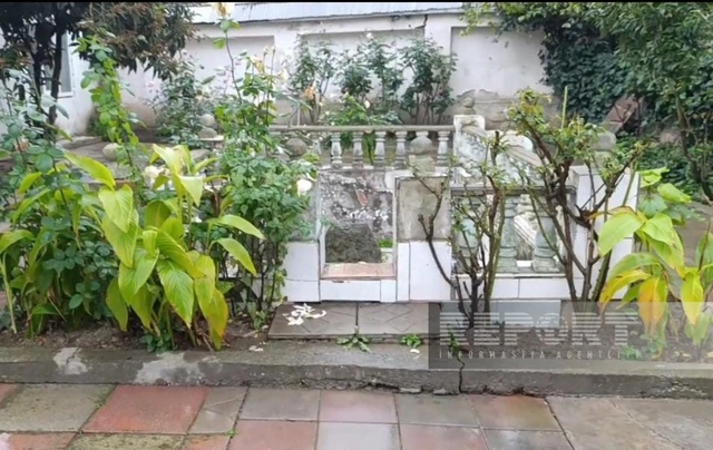 Şabran körpüsünün ətrafındakı bəzi evlər qəzalı vəziyyətə düşüb (FOTO)