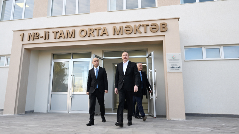 Prezident Xankəndiyə səfər edib (YENİLƏNİB)