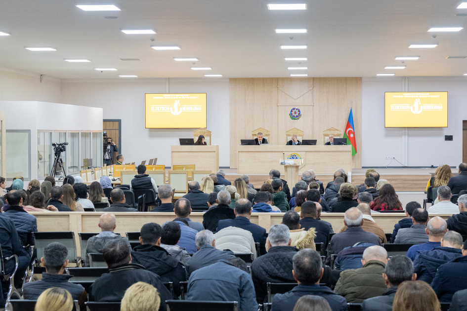 Ruben Vardanyanın məhkəməsi sənədlərin elan olunması ilə davam etdirildi (FOTO)