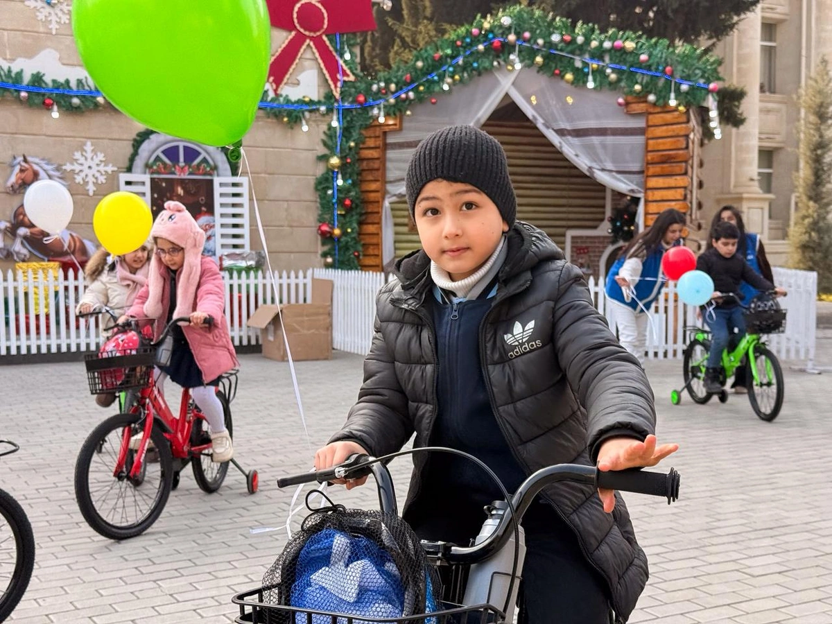 Leyla Əliyevanın təşəbbüsü ilə Yevlaxda uşaqlar üçün Yeni il tədbiri keçirildi (FOTO)