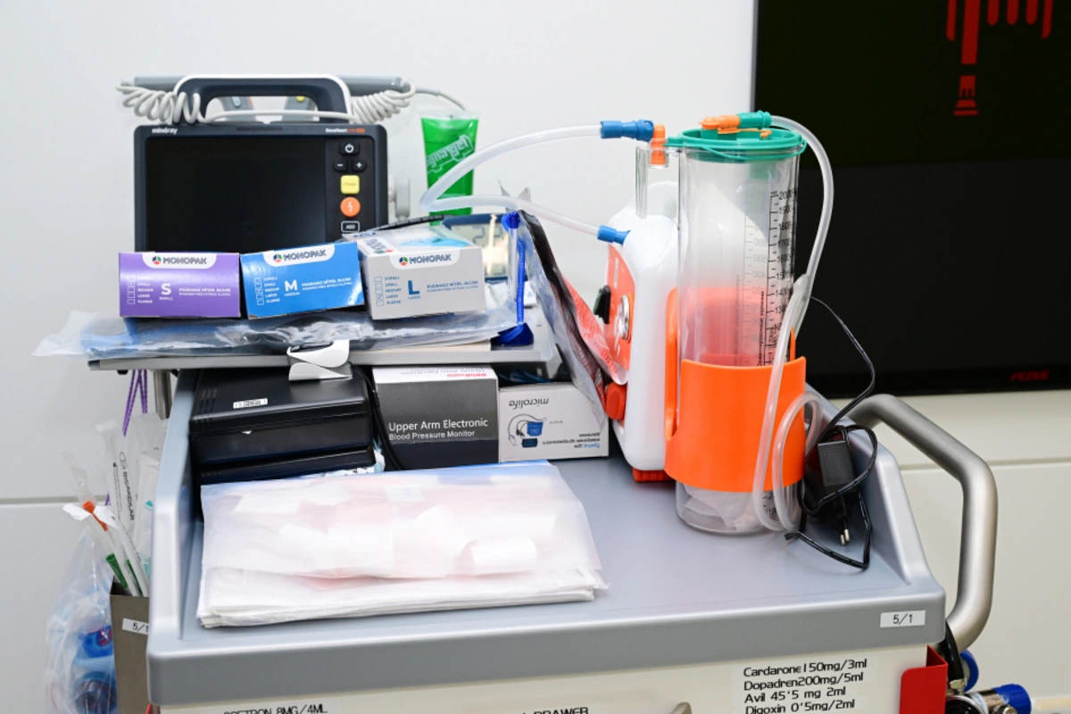 Leyla Əliyeva Liv Bona Dea Hospitalında Sümük iliyi nəqli mərkəzinin açılışında iştirak etdi