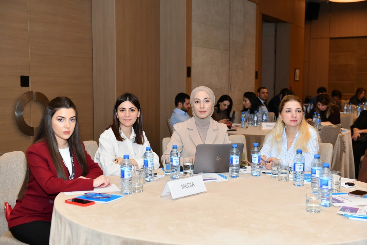 Media nümayəndələri üçün media və səhiyyə kommunikasiyası mövzusunda təlim keçirildi (FOTO)