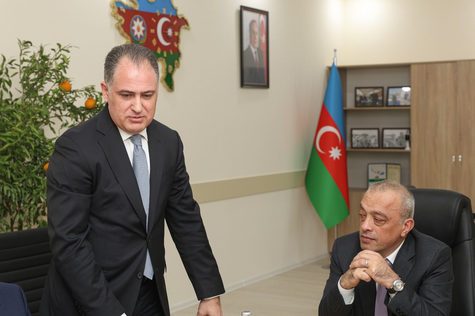 Zaur Mikayılov Lənkəran-Astara regional bölməsinin yeni inzibati binası ilə tanış oldu (FOTO)