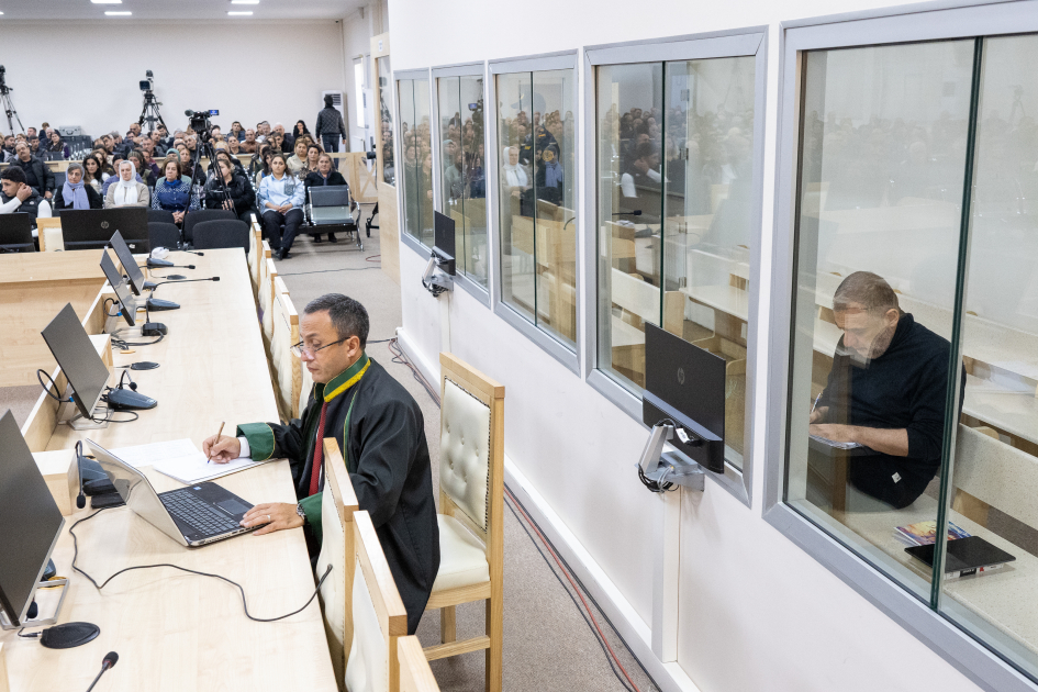 Ruben Vardanyanın məhkəməsi sənədlərin elan olunması ilə davam etdirildi (FOTO)