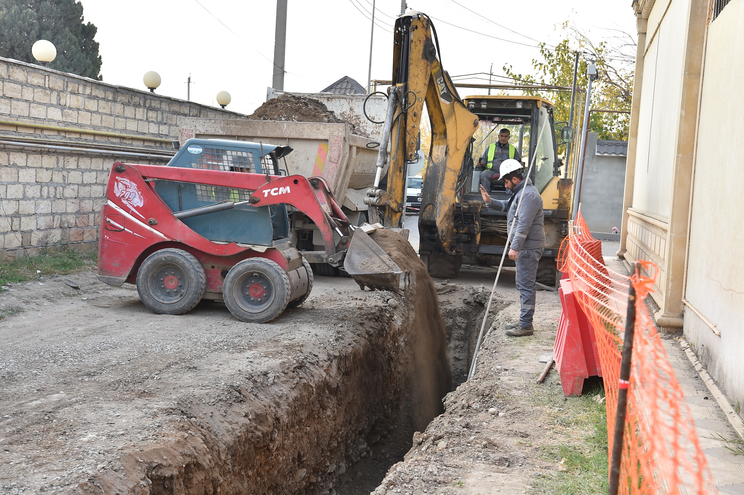 Gəncədə 428 kilometr içməli, 380 kilometr tullantı su xətti çəkilib (FOTO/VİDEO)