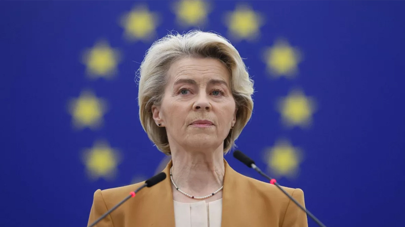Fon der Leyen Belçikanı Ukraynaya 