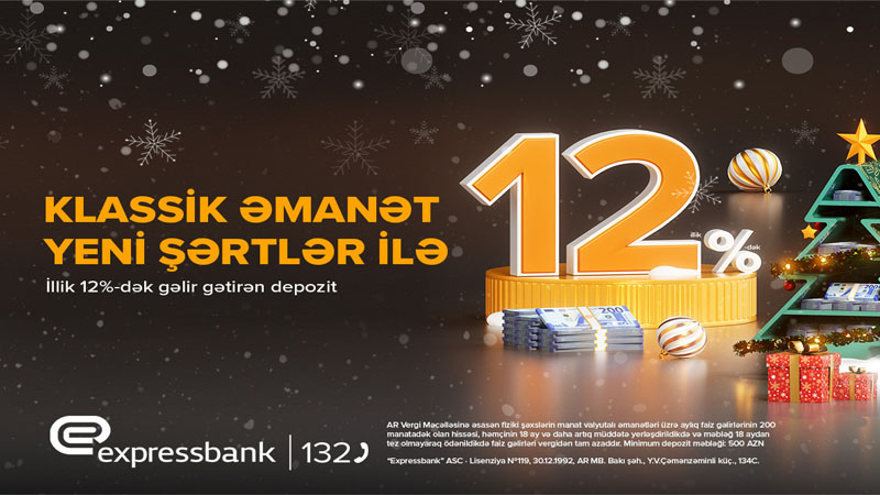 Pulunuzu bu yolla artıra bilərsiniz - illik 12% artım