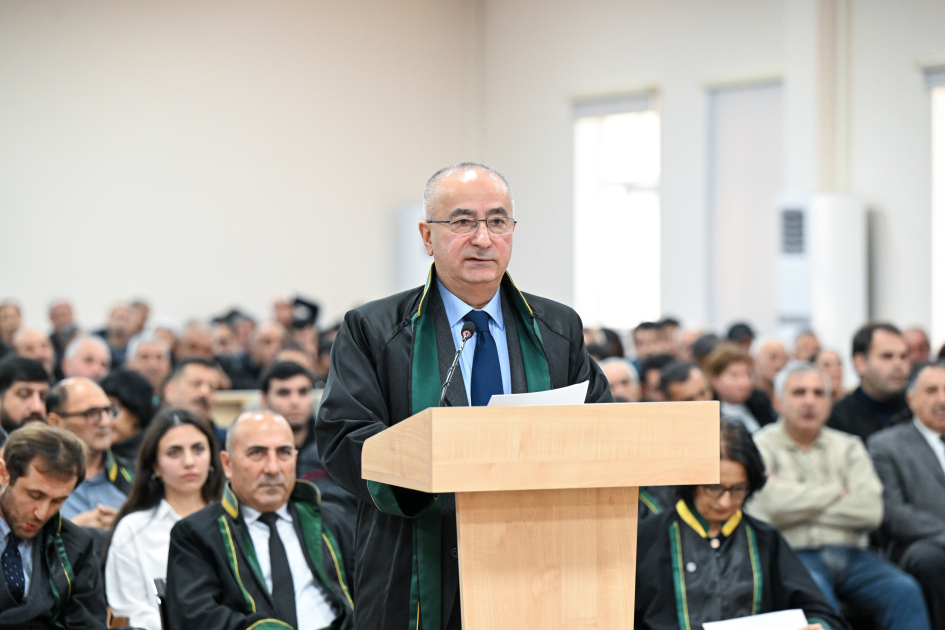 Təqsirləndirilən şəxslərin vəkillərinin müdafiə çıxışı yekunlaşdı (FOTO)