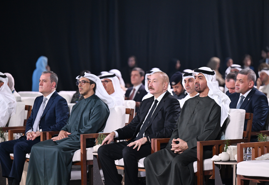 İlham Əliyev Əbu-Dabidə BƏƏ Prezidenti ilə görüşdü (YENİLƏNİB)