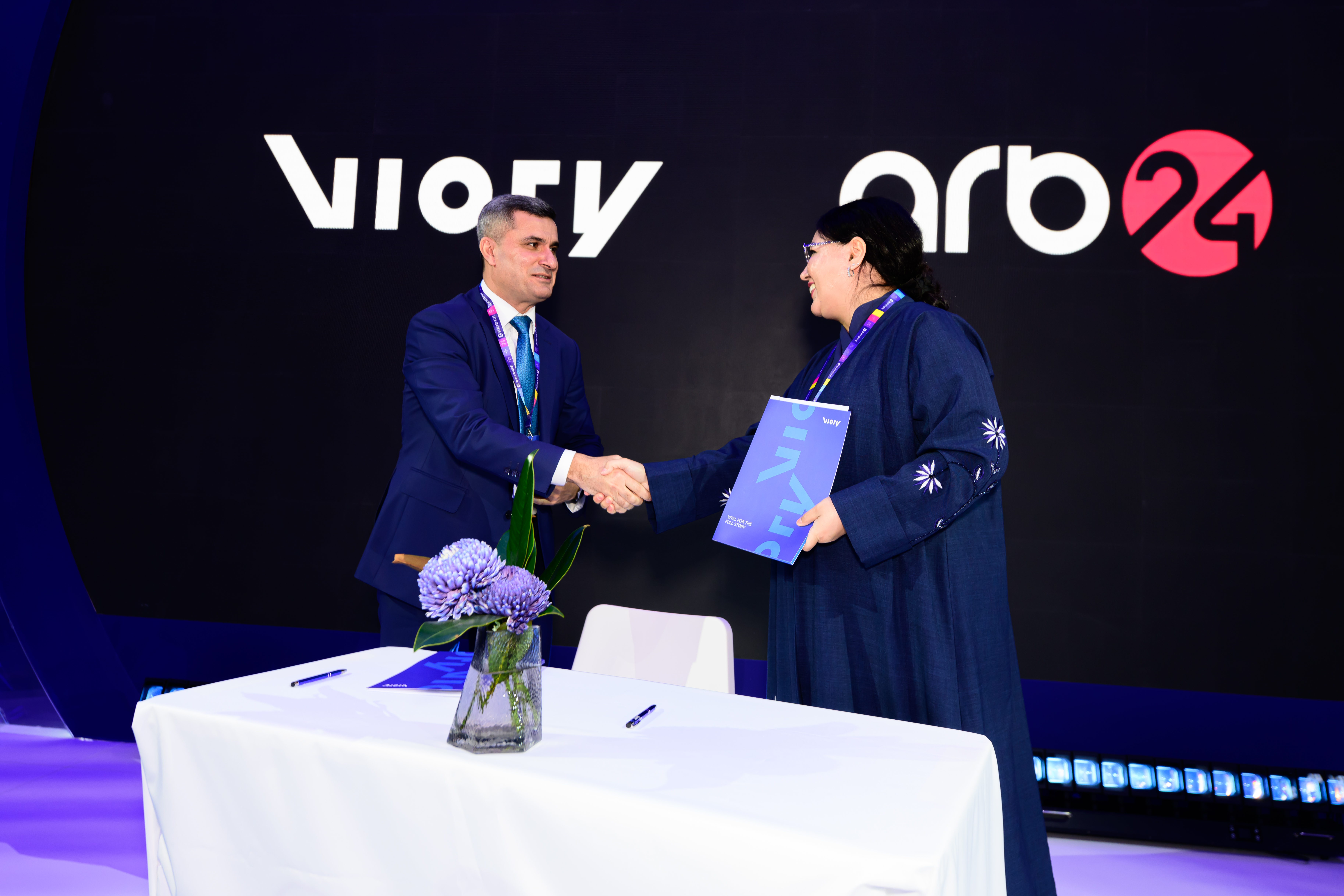 ARB 24 BƏƏ-nin beynəlxalq informasiya agentliyi ilə memorandum imzaladı (FOTO/VİDEO)