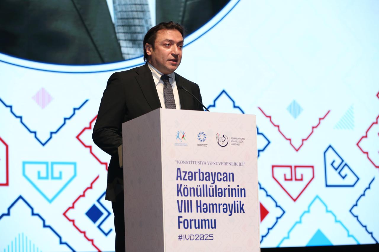 Azərbaycan Könüllülərinin VIII Həmrəylik Forumu baş tutd (FOTO)