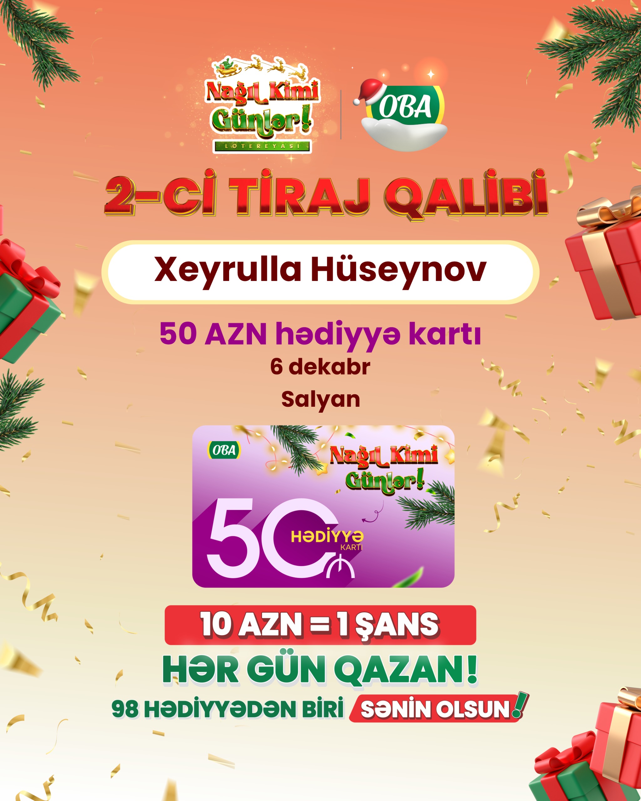 OBA marketlər şəbəkəsi 