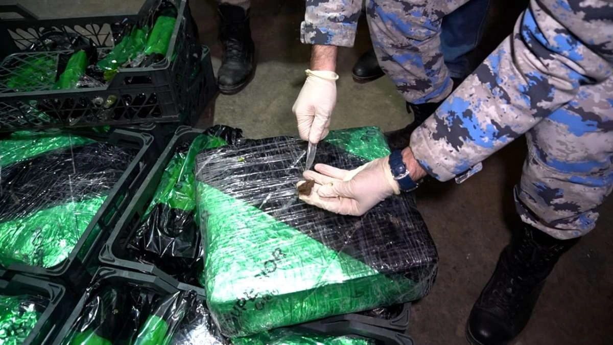 Astara Gömrük İdarəsində 148 kiloqramdan artıq narkotik vasitə aşkarlandı