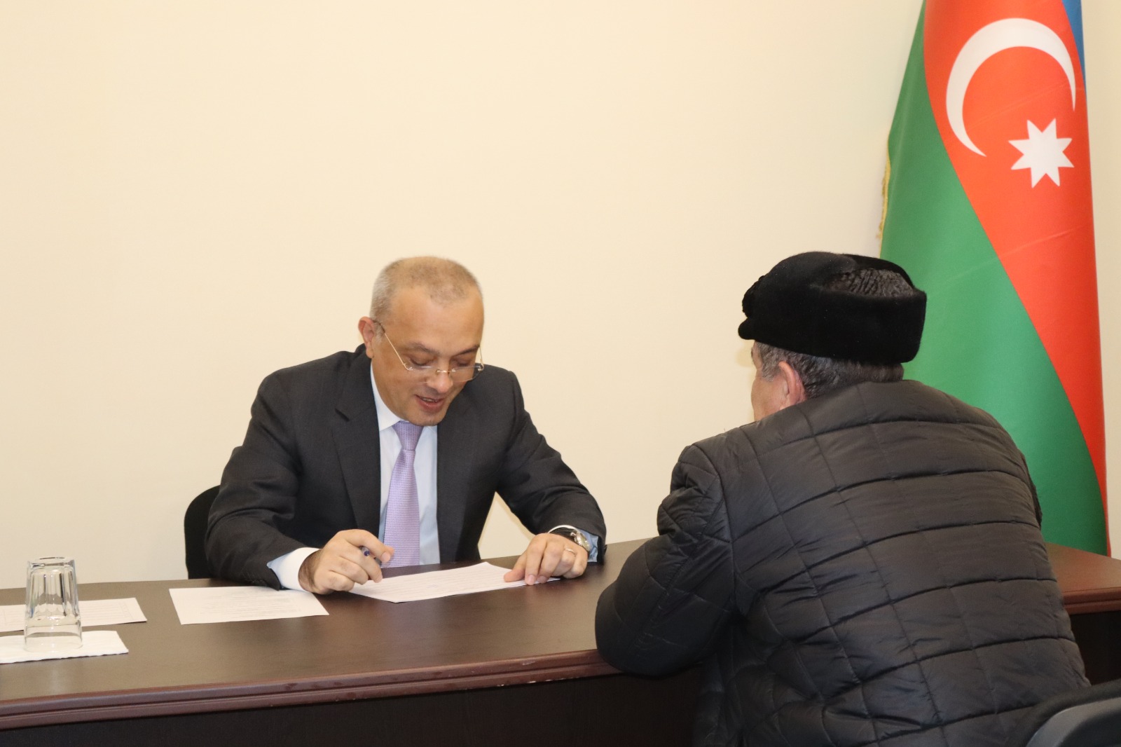 ADSEA sədri Masallı rayonunda vətəndaşlarla görüşdü (FOTO)