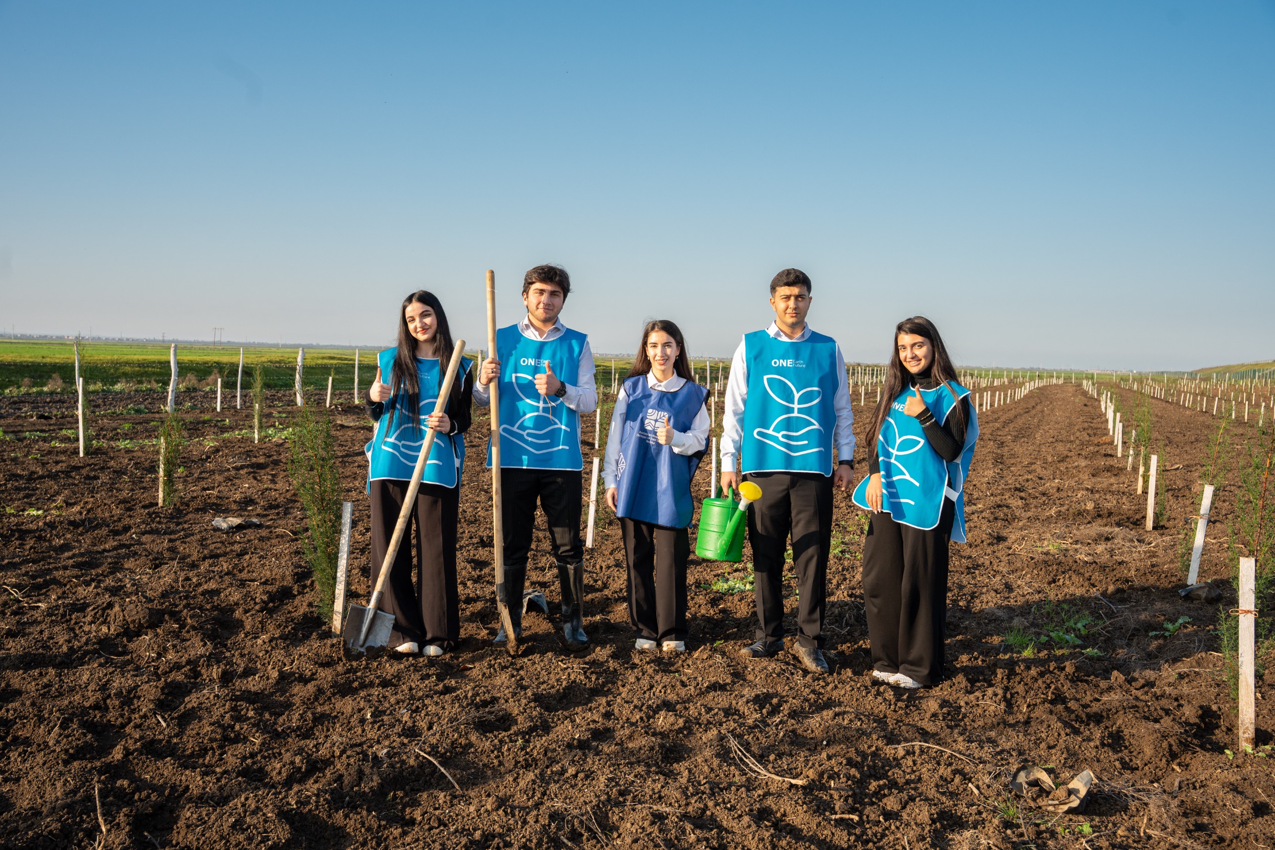 IDEA Sabirabad və Cəlilabad rayonlarında kütləvi ağacəkmə aksiyaları təşkil etdi (FOTO)