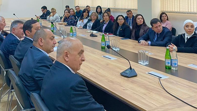 Su və Meliorasiya Elmi Tədqiqat İnstitutuna yeni akkreditasiya attestatı təqdim edildi (FOTO)