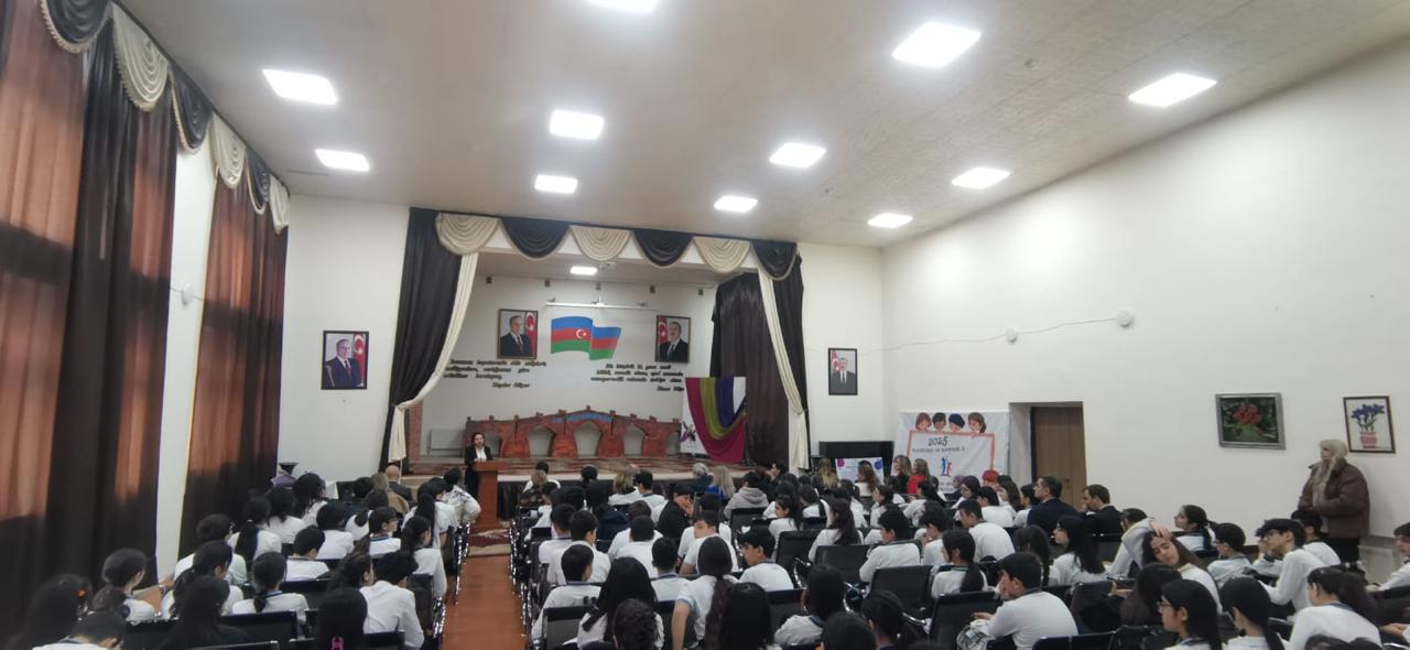 288 nömrəli məktəbdə Qərbi Azərbaycanla bağlı tədbir keçirilib