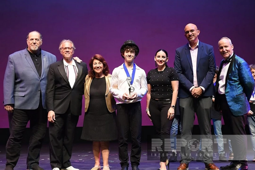 ABŞ-də azərbaycanlı məktəbli nüfuzlu istedad müsabiqəsinin qalibi oldu (FOTO)