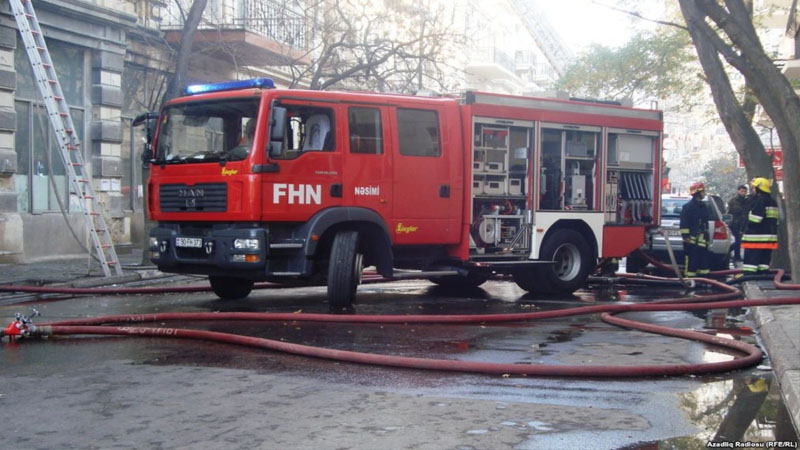 Bakıda uşaq bağçasında yanğın oldu (YENİLƏNİB)