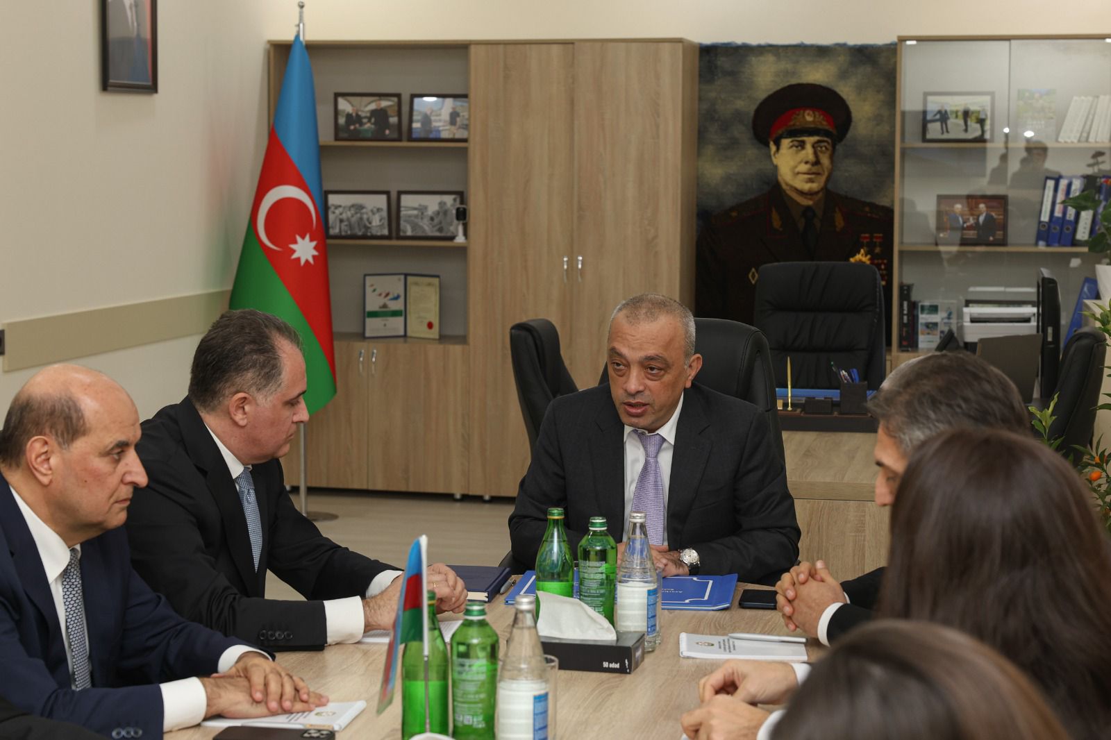 Zaur Mikayılov Lənkəran-Astara regional bölməsinin yeni inzibati binası ilə tanış oldu (FOTO)