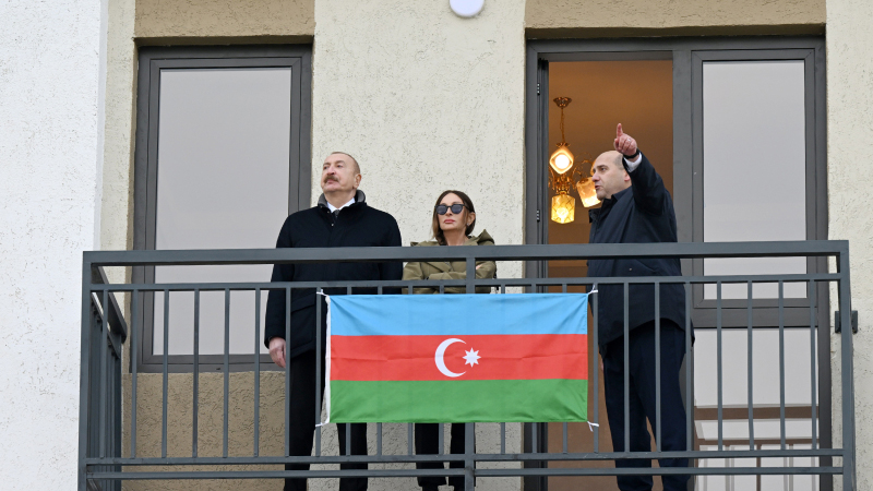 Xankəndidə Zəfər parkının, Ağdamda yaşayış kompleksinin açılışı oldu (YENİLƏNİB)