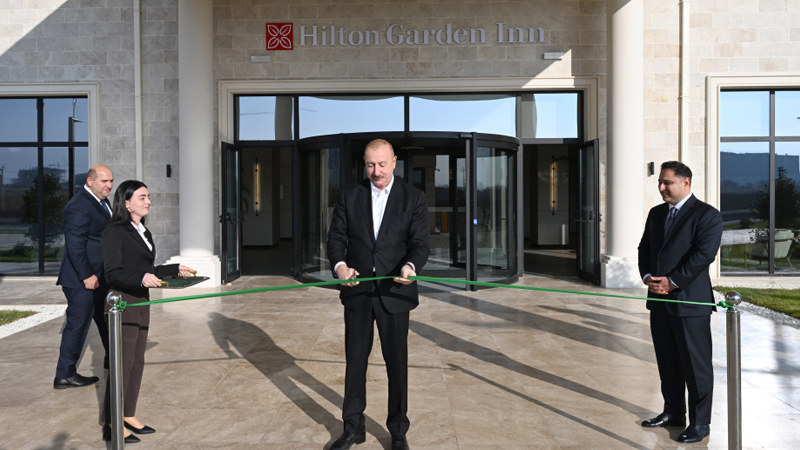 Prezident Xankəndi və Ağdama səfər etdi, açılışlar etdi (YENİLƏNİB)