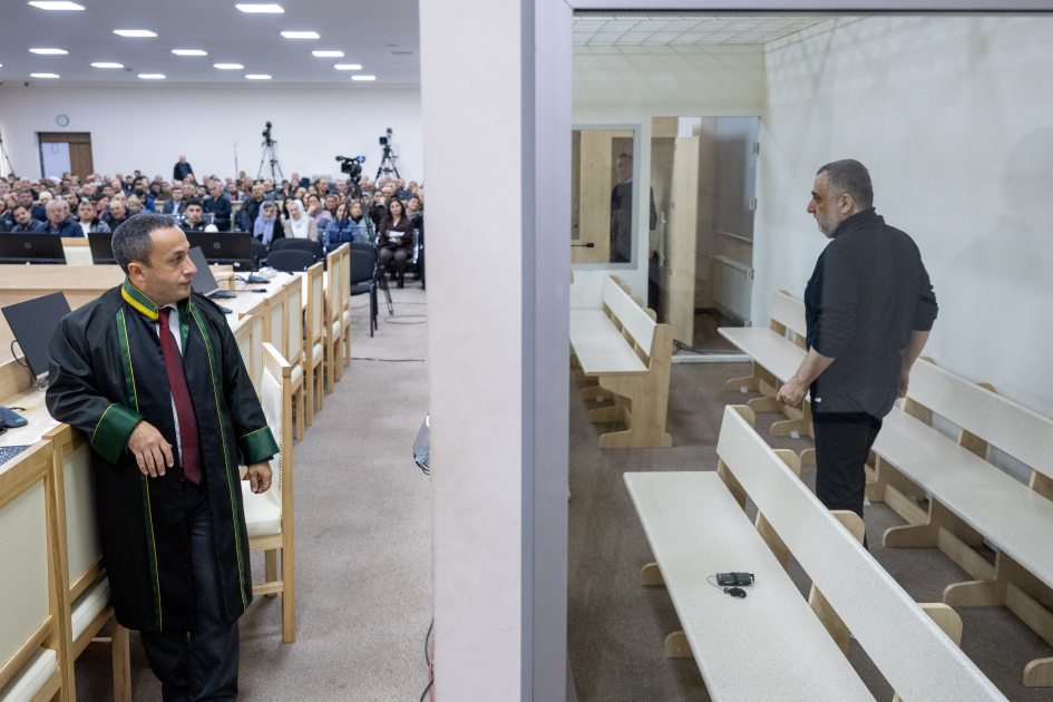 Ruben Vardanyanın məhkəməsi sənədlərin elan olunması ilə davam etdirildi (FOTO)