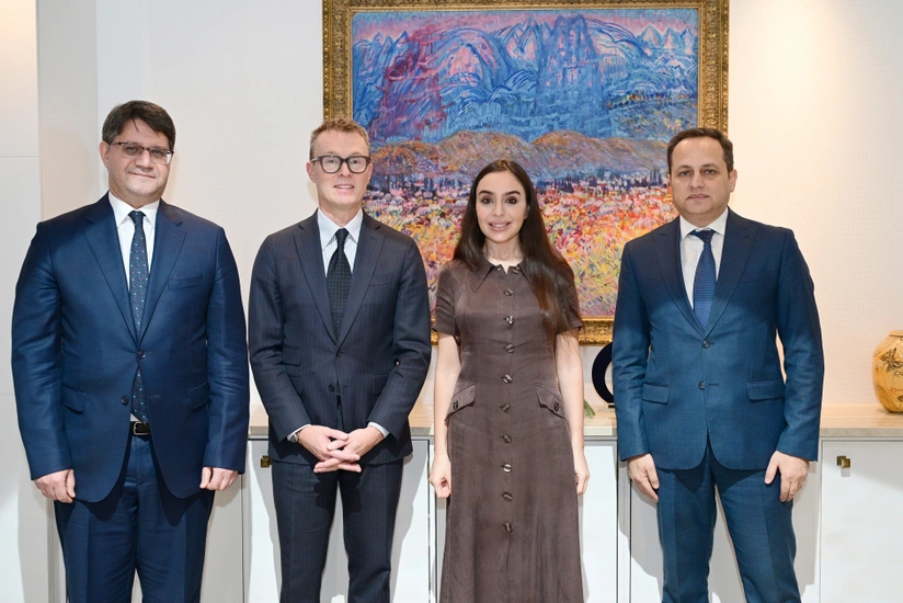 Leyla Əliyeva ÜST-nin Avropa üzrə Regional Ofisinin xüsusi nümayəndəsi ilə görüşdü (FOTO)