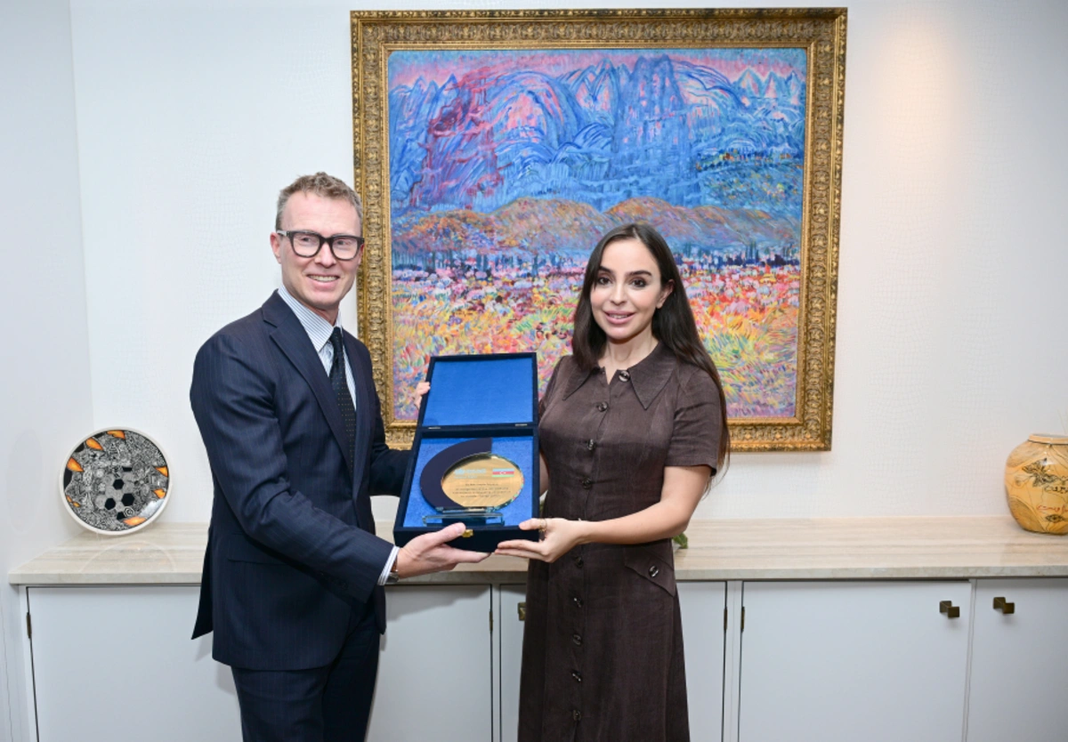 Leyla Əliyeva ÜST-nin Avropa üzrə Regional Ofisinin xüsusi nümayəndəsi ilə görüşdü (FOTO)