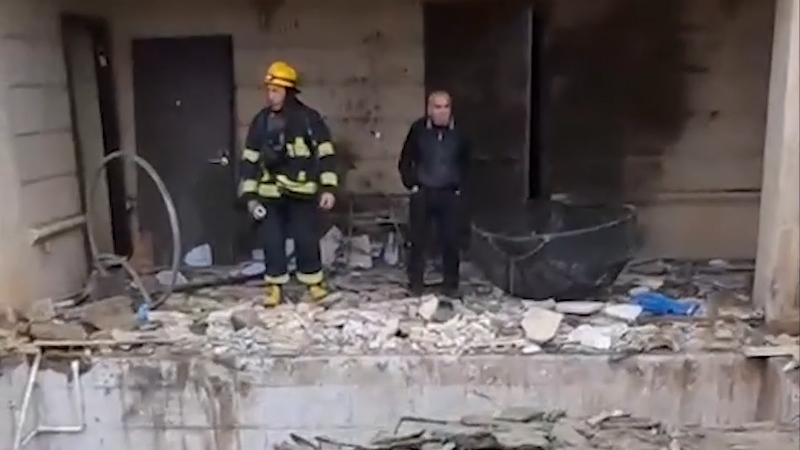 Suraxanıda evdə partlayış: Bir nəfər ölüb, bir nəfər xəsarət alıb (VİDEO/YENİLƏNİB)